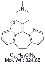Desloratadine N-Methyl 10-Chloro Analog